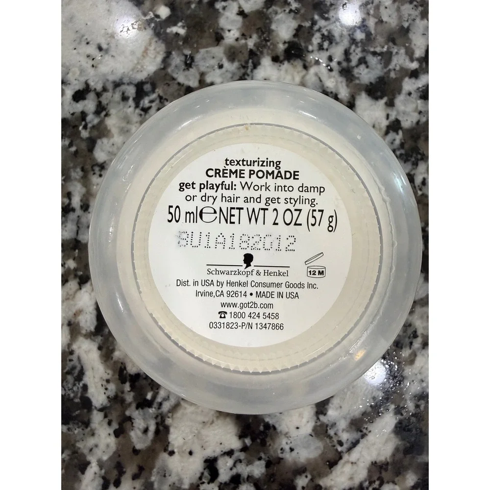 got2b Playful Texturizing Pomade 2oz Discontinued Hair‎ Styling Matte Texture